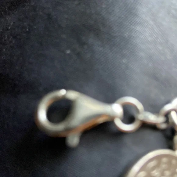 925 sterling silver coin charm bracelet 11 of them on here milor bracelet